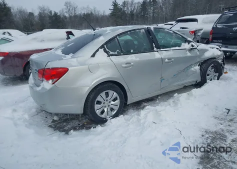 2013 Chevrolet Cruze Ls Auto из США, поврежденный, VIN 1G1PA5SH4D7140165